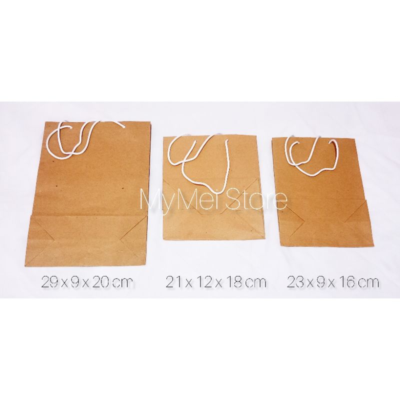 

Paper Bag Coklat Polos | Paper Bag Kado | Tebal 125 GSM