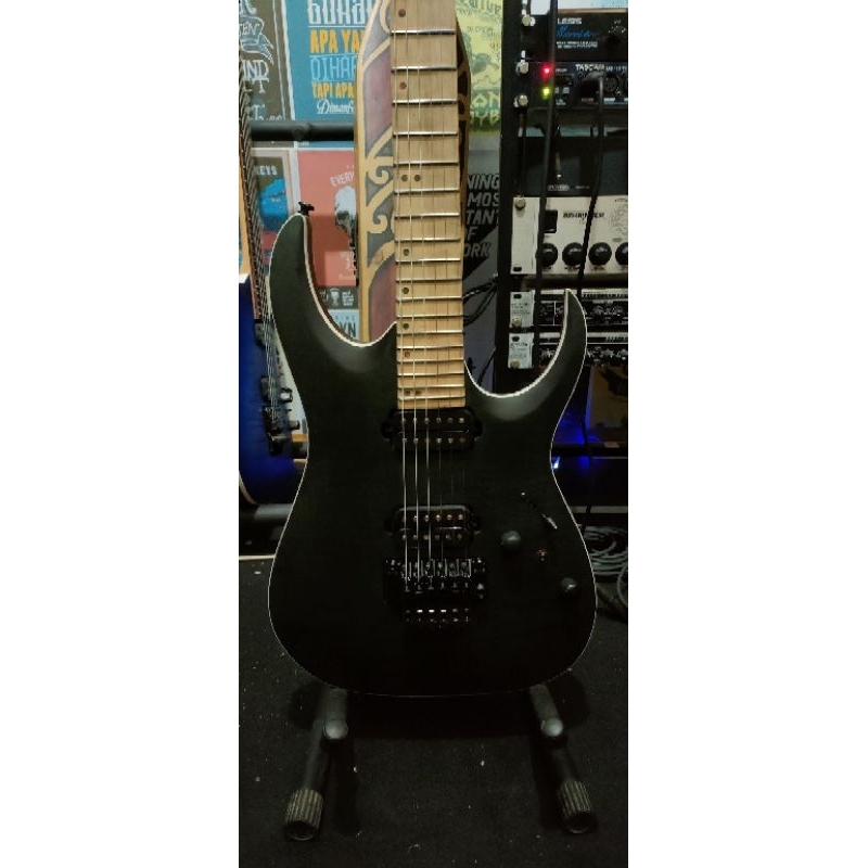 Gitar Elektrik Ibanez RGA42FM Transparent Gray Flat - ORIGINAL CUSTOM