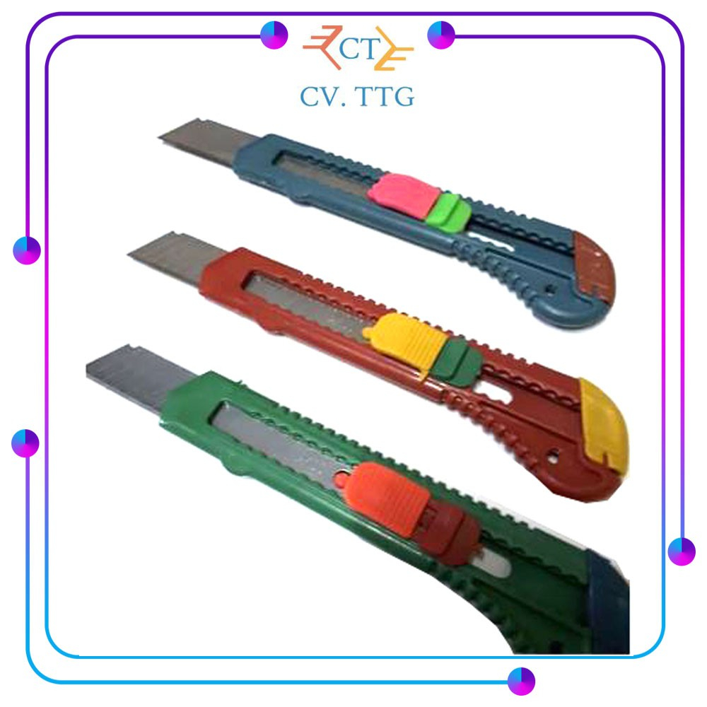 

Pisau Cutter Tajam - Pisau Cutter L500 - Pisau Besar dan Murah