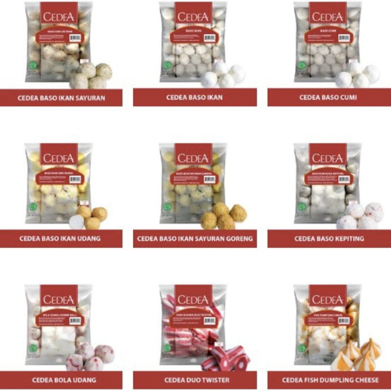 

CEDEA / SUKI / BAKSO IKAN 500 GRAM