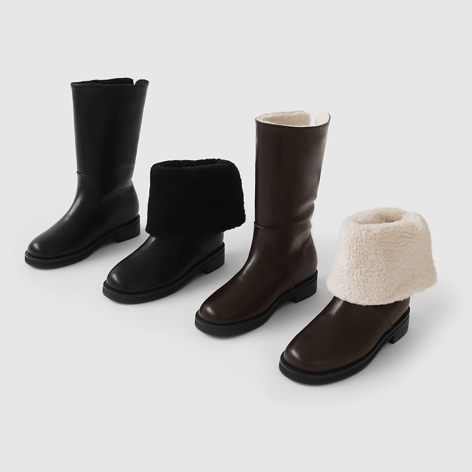 [PRE ORDER] Sappun Boots - Bendor Fur-lined Mid Boots