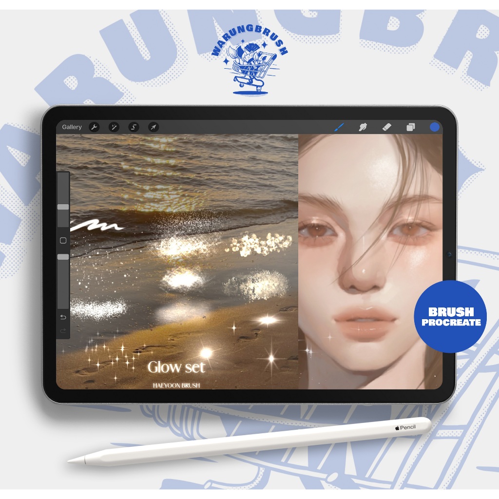 Glow Brush Set for Procreate BP00523