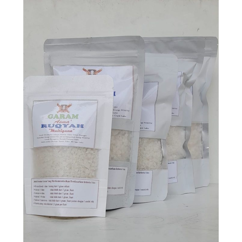 

Garam RUQYAH -+900Gr Original 100% "MULTIGUNA" (Kerezekian, Pendeteksi Energi NEGATIF/Pemagaran)