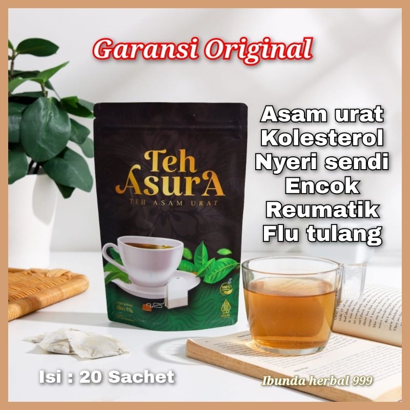 

TEH ASURA ASLI ORIGINAL / ASAM URAT KOLESTEROL NYERI SENDI FLU TULANG