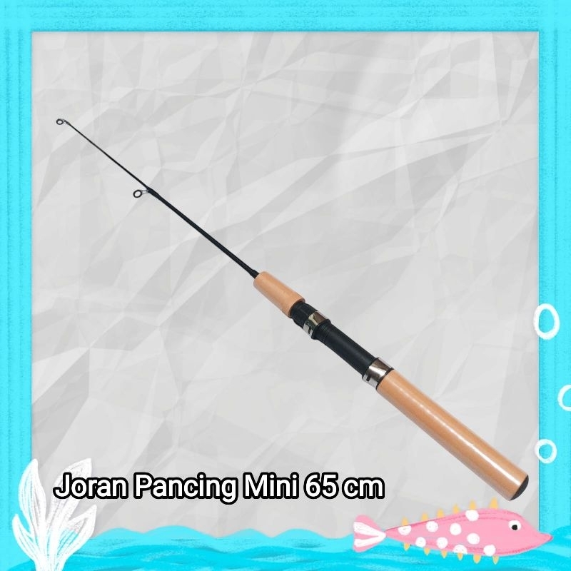 Joran Pancing Mini Portable Telescopic Fishing Rod 65 cm