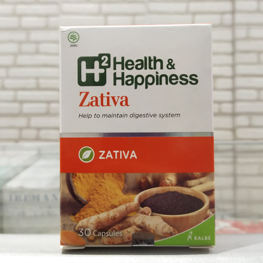 PROMO H2 Health & Happiness Zativa 30 Kapsul