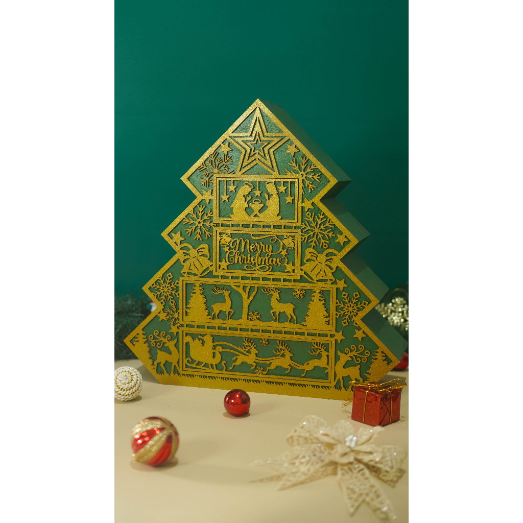 

BOX HAMPER NATAL UNIK PREMIUM MADE BY WOODS/KAYU