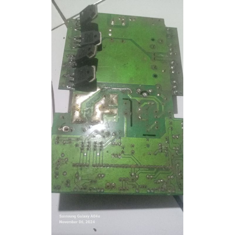 pcb atas mesin las