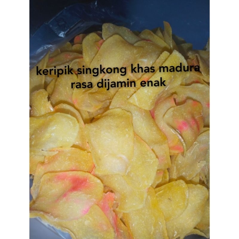 

keripik singkong khas madura / opak singkong rasa terjamin enak (10pcs)