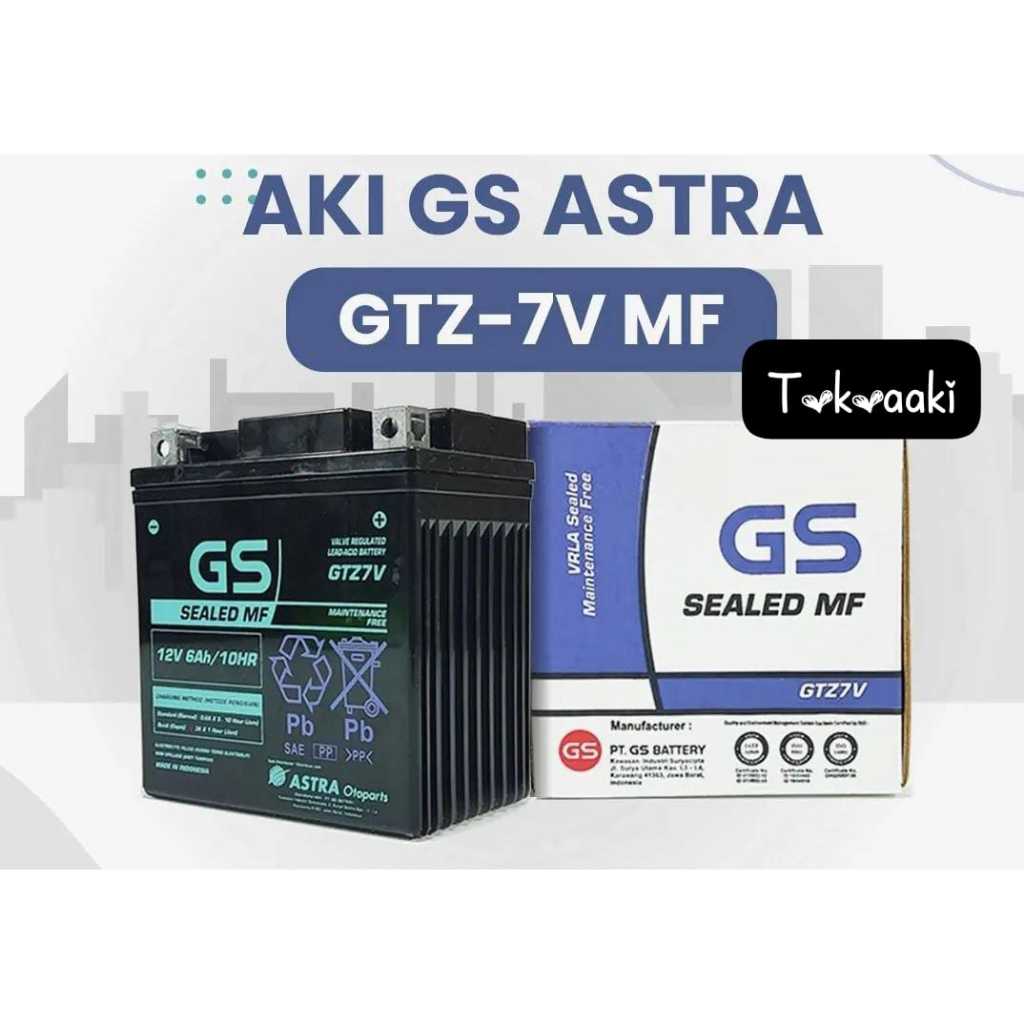 GS ASTRA AKI GTZ-7V untuk motor Yamaha Nmax 155, Aerox ABS dan sejenisnya