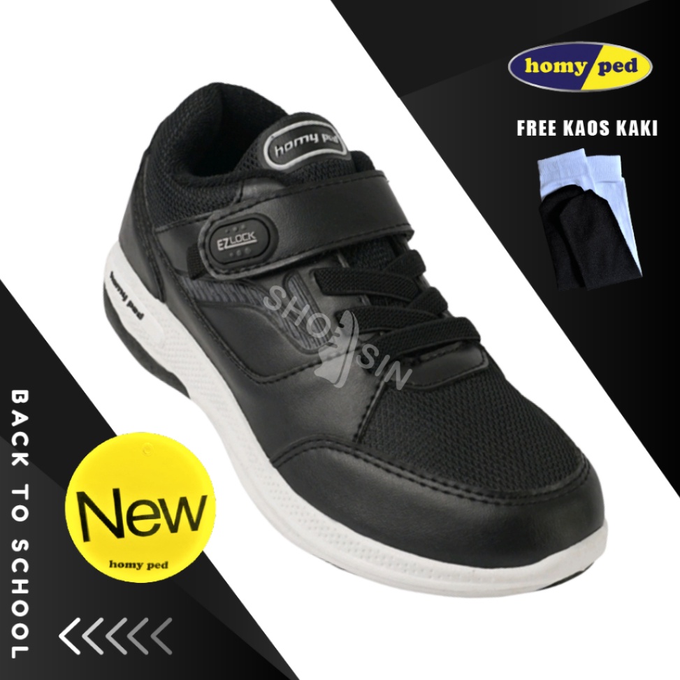 ART J8N6 homyped maxxpro 1 sepatu sekolah anak laki laki sd original branded sepatu anak homyped NEW