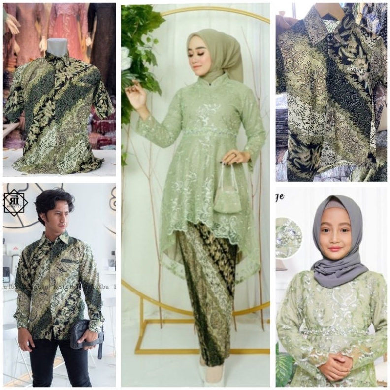 Couple Kebaya Sarimbit ModernKebaya Pesta KeluargaKebaya Lesti KejoraKebaya Wisuda