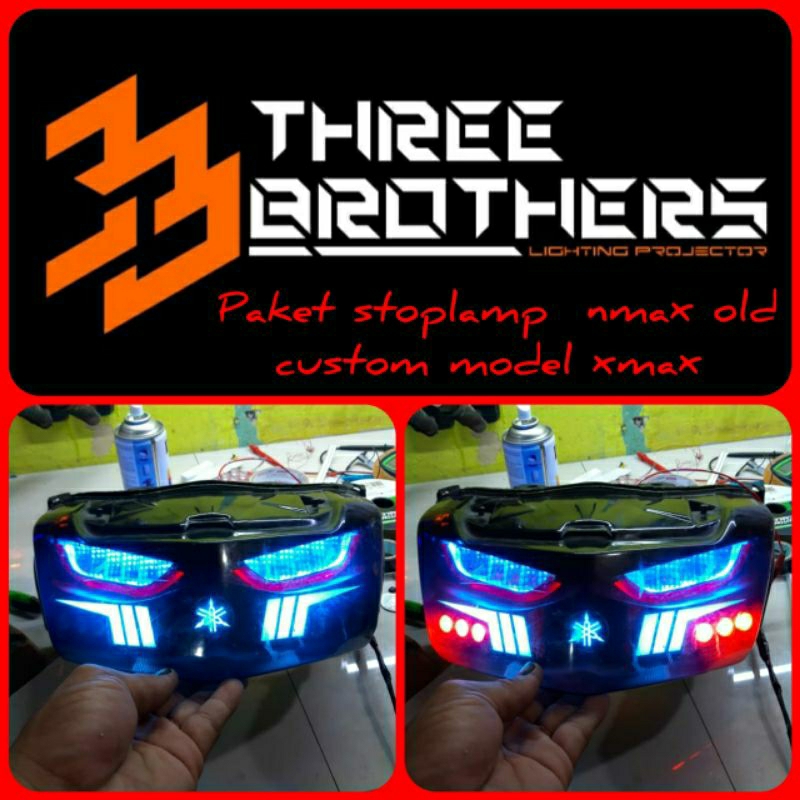 stoplamp nmax custom