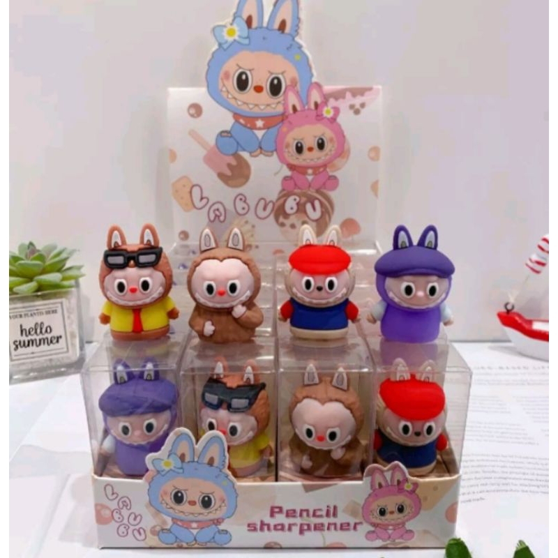 

Penghapus Dan Rautan Labubu Rautan Monster Labubu Viral Kekinian Alat Tulis Labubu Viral Termurah Popmart Labubu