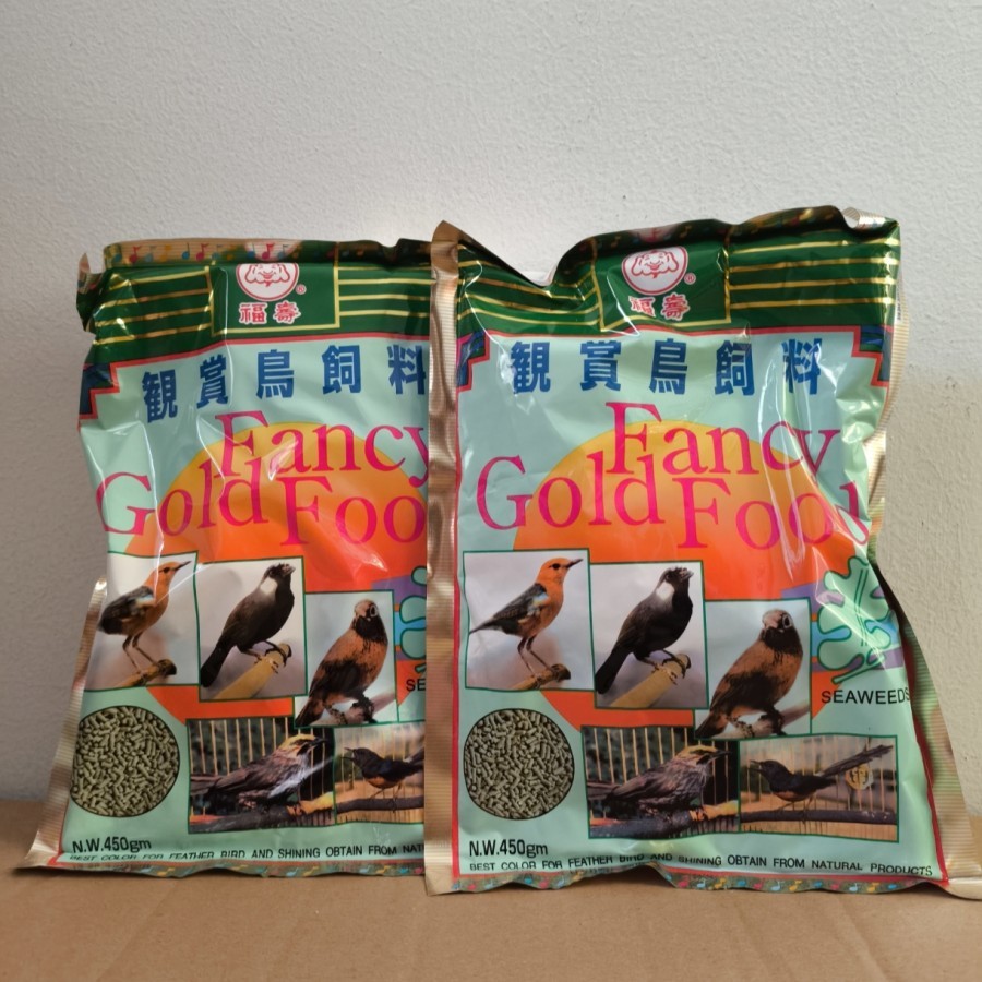 VOER FANCY GOLD FOOD HIJAU SEAWEED RUMPUT LAUT