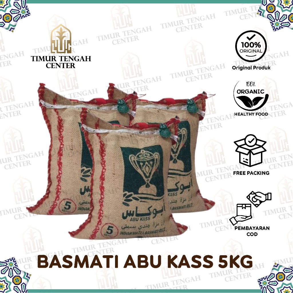

Beras Basmati Abukass 5kg
