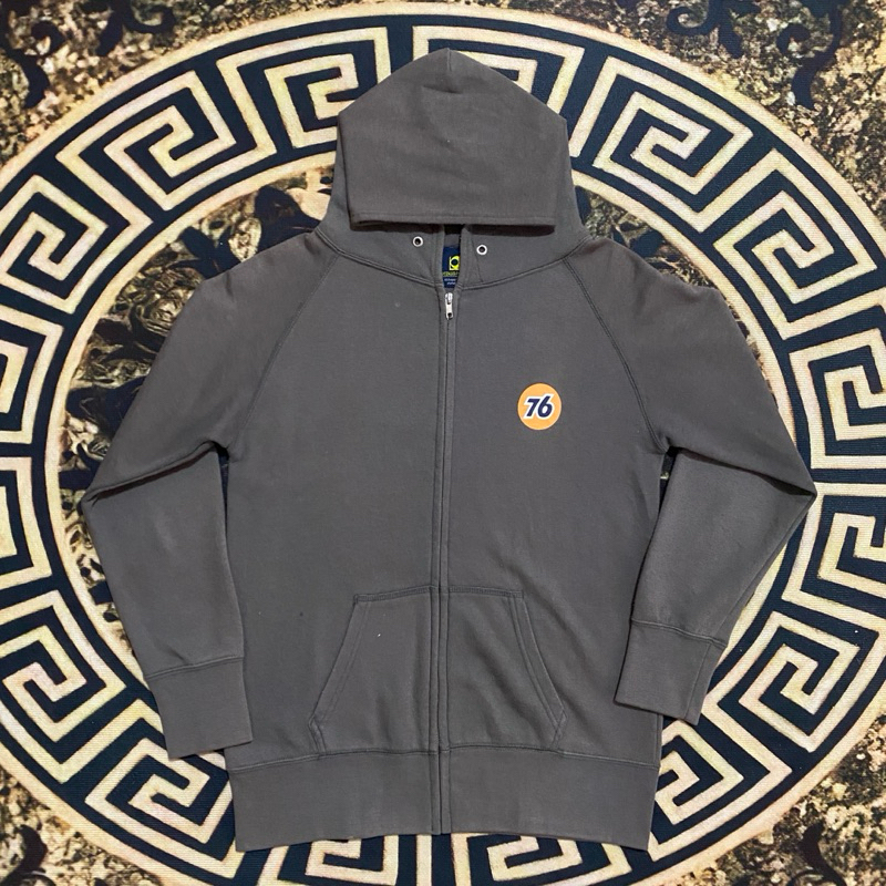 Zipper Hoodie lubricants Union 76 Second Thrift