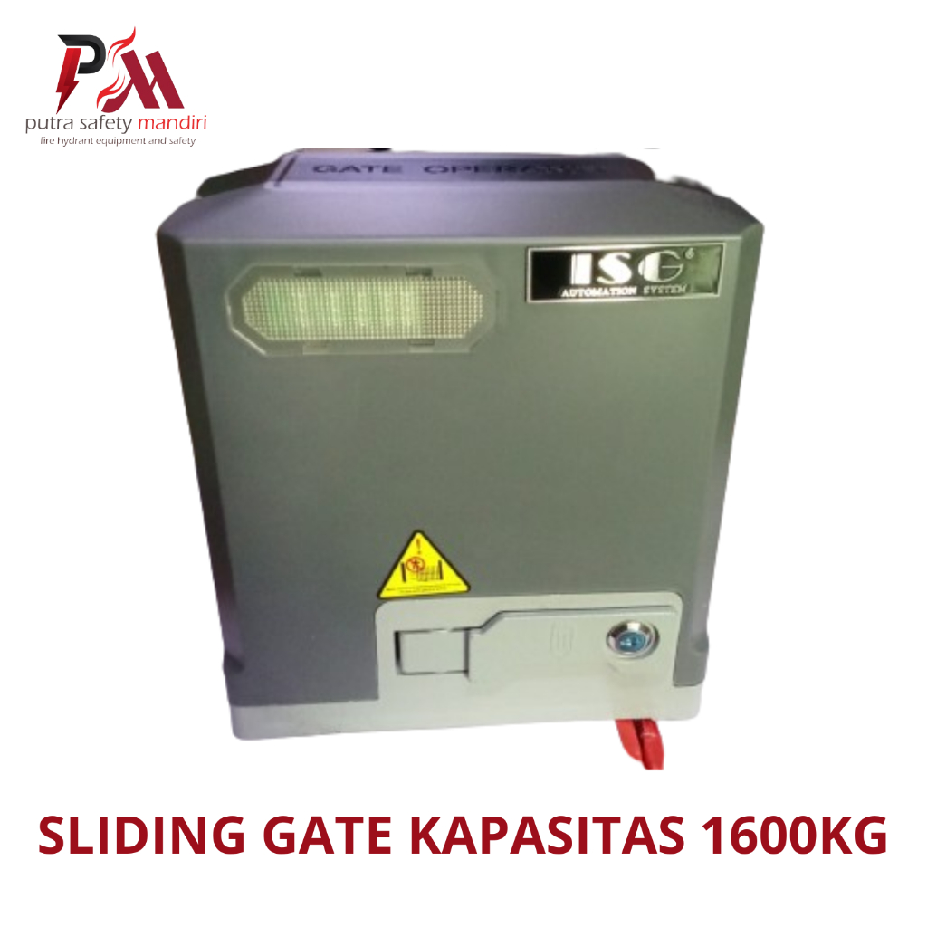 AUTOMATIC SLIDING GATE ISG KAPASITAS 1600 KG MESIN BUKA TUTUP PINTU GERBANG GESER SAMPING HARGA MURA