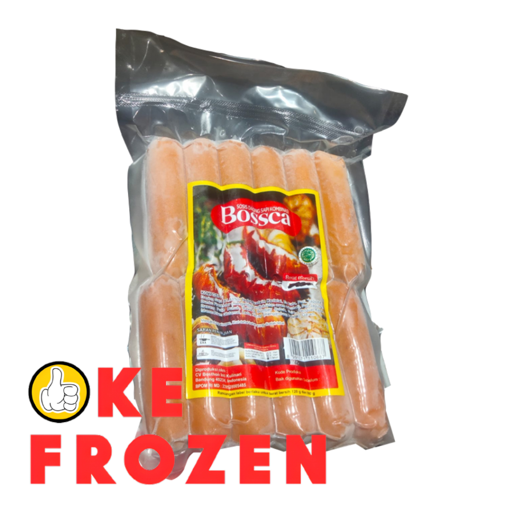 

BOSSCA SOSIS BAKAR 600GR SOSIS ISI 11+1/SOSIS BAKAR ENAK