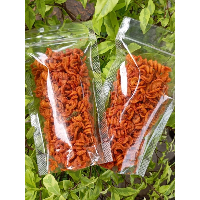 

Makaroni Spiral Pedas Daun Jeruk