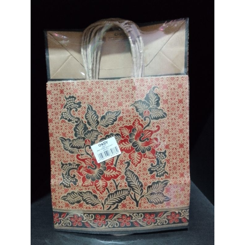 

(10 PCS) PAPERBAG BATIK A KECIL OKEY PACK (24X22X8CM)