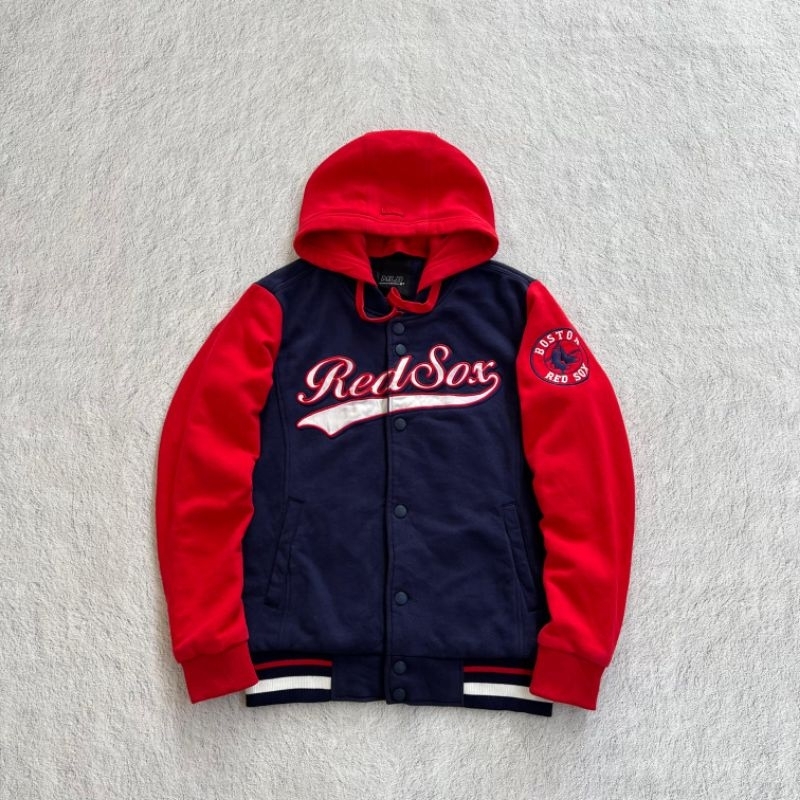 Varsity Hoodie Mlb Redsox