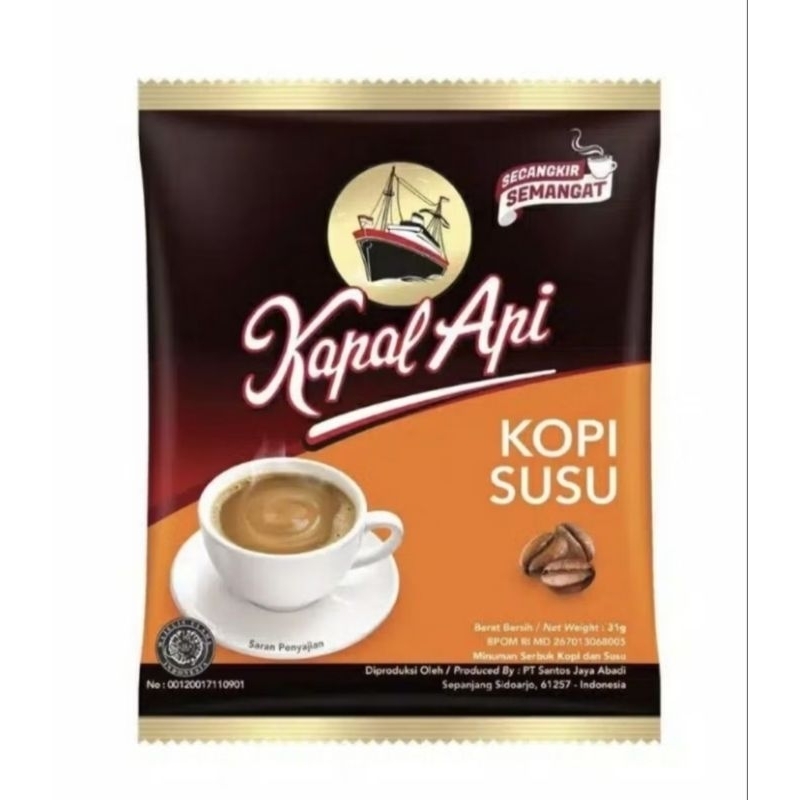 

Kapal Api Kopi Susu Per Renceng (Isi 10)