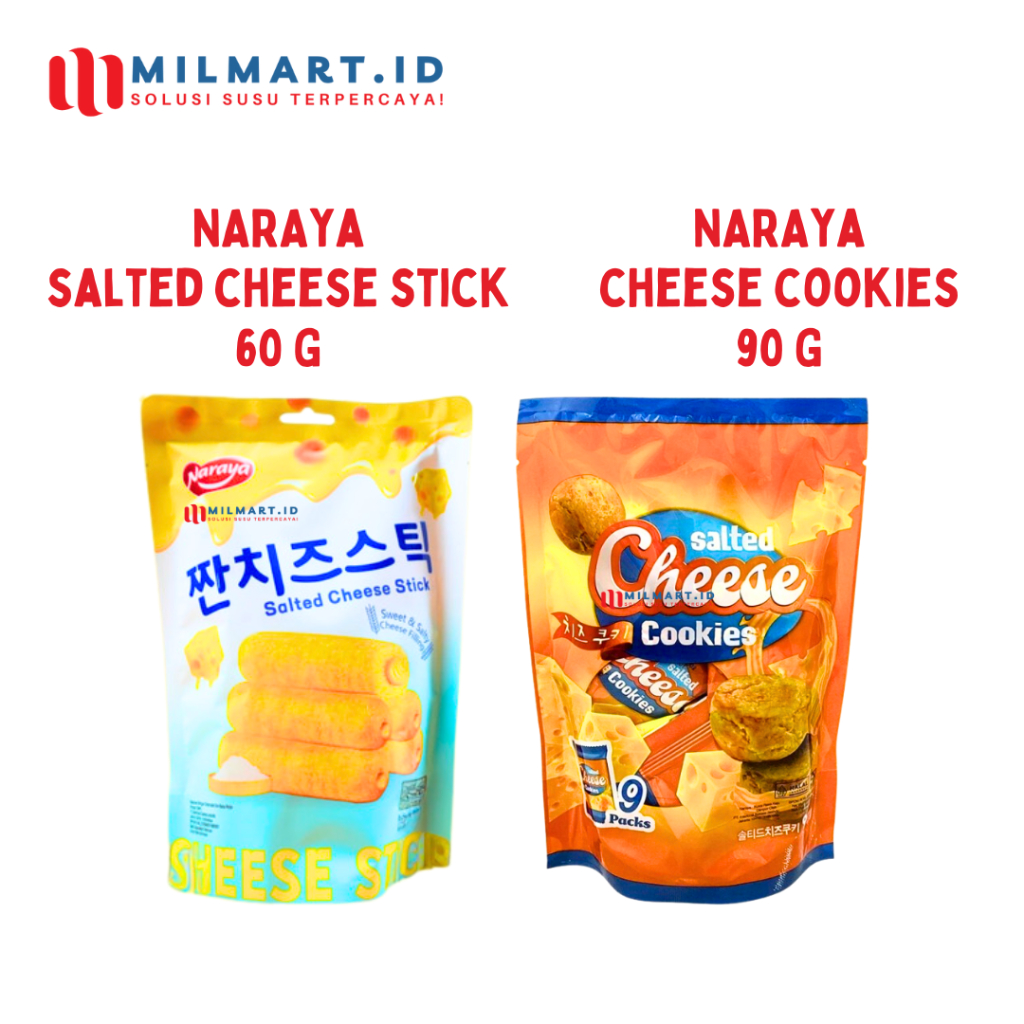 

NARAYA SALTED CHEESE STICK 60G STIK CHEESE COOKIES 90G KEJU CAMILAN JAJANAN SNACK BISCUIT IMPOR