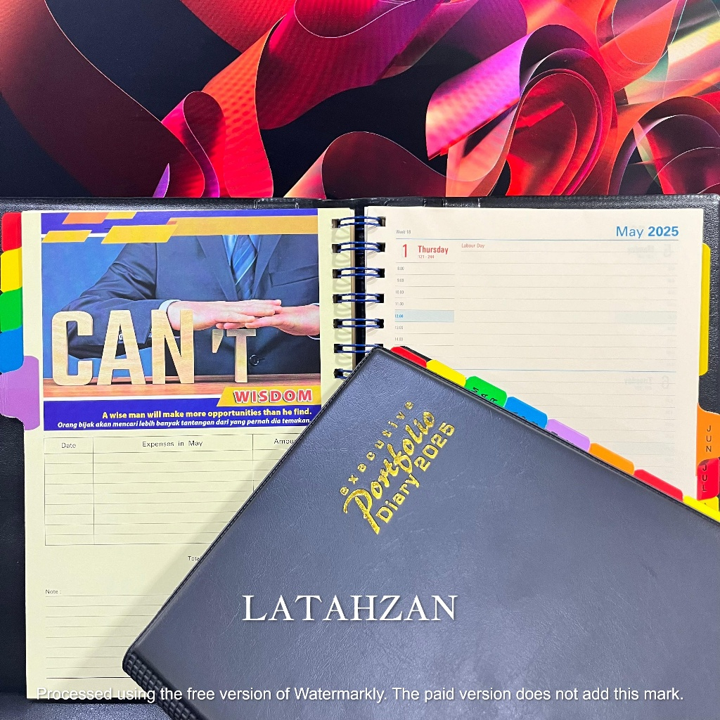 

Buku Agenda Executive Portfolio Diary Tahun 2025