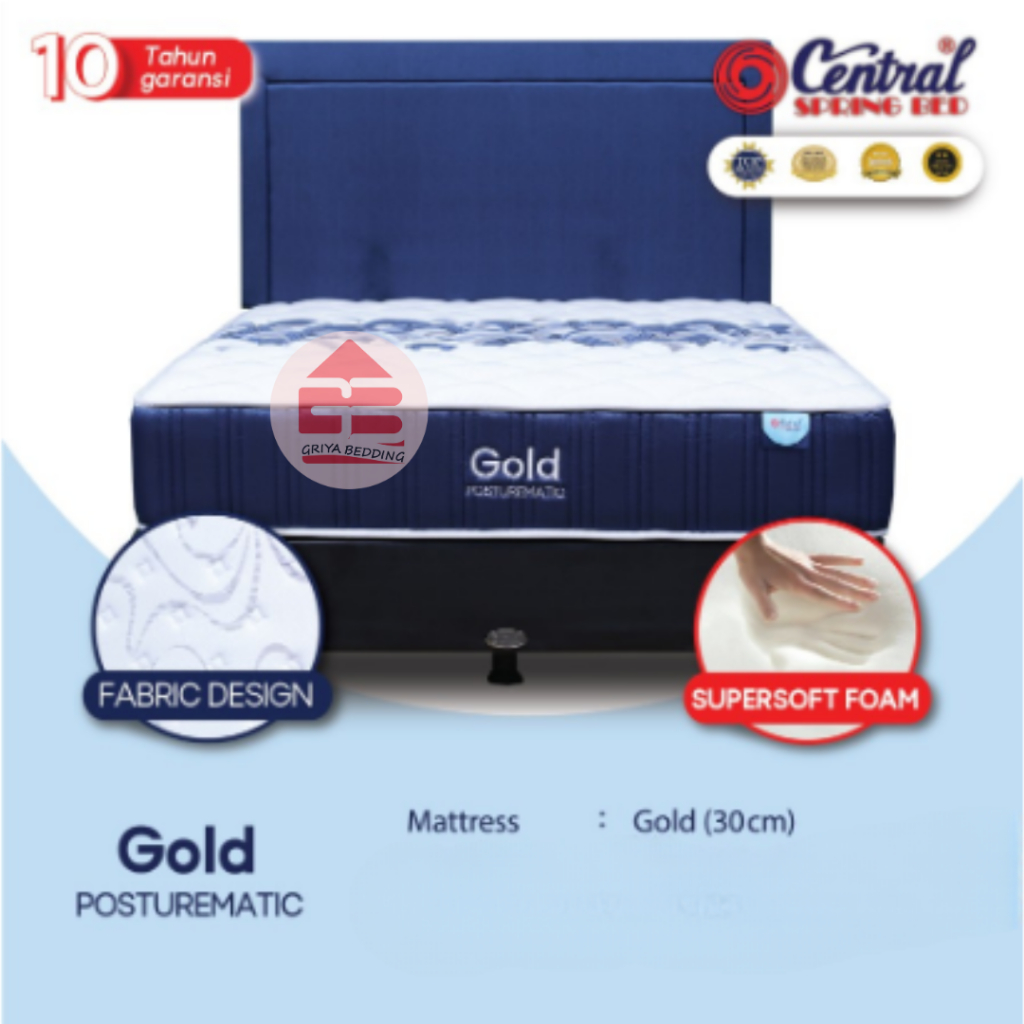 Springbed CENTRAL Gold - Spring Bed Semarang