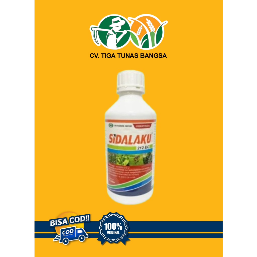 Sidalaku 1 Liter Insektisida Pembasmi Hama Sidalaku 212EC Insektisida Racun Kontak & Lambung