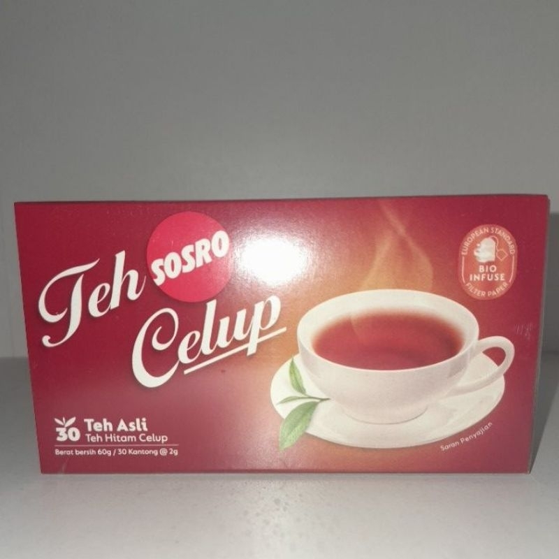 

Teh Celup Sosro ,, isi 30