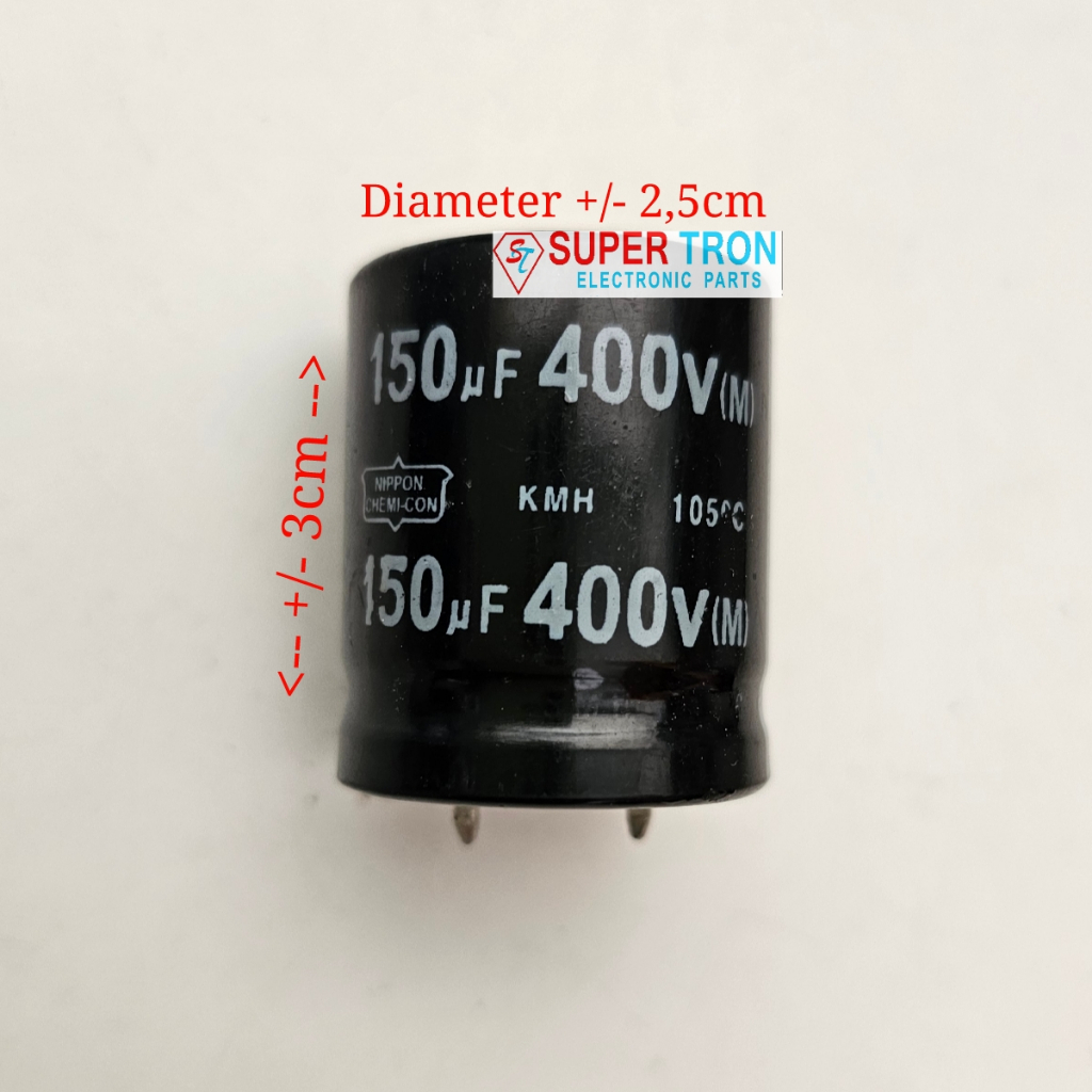 Capasitor Elco 150uf 400V