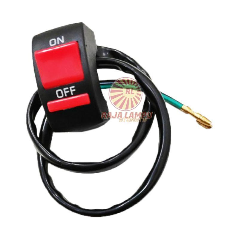 SAKLAR MOTOR STANG ON OFF SAKLAR LAMPU UNIVERSAL STANG HONDA YAMAHA
