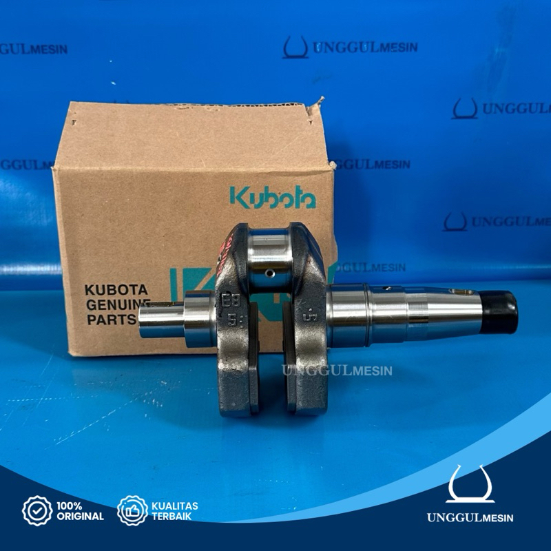 Crankshaft RD75 / RD85 Di 2T/S KUBOTA Original / Askrek / As Kruk RD 75 / 85 Di 2 T / S KUBOTA