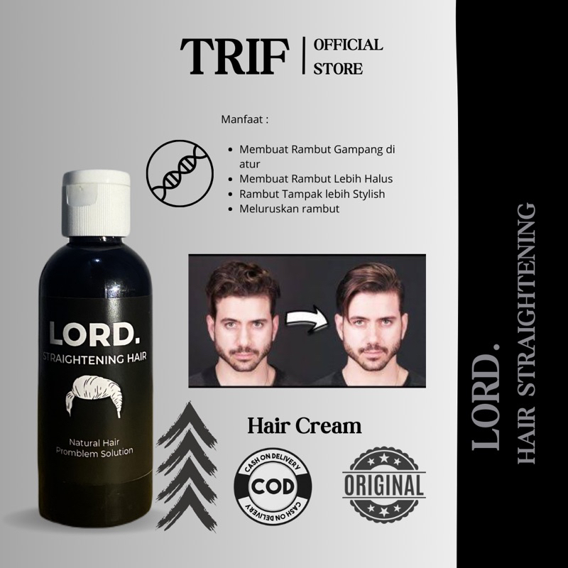 Lord Straight Hair Pelurus Rambut Alami Pelurus Rambut Tanpa Catok Pelurus Rambut Pria Wanita Peluru