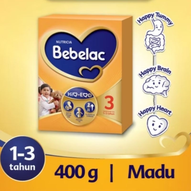 

BEBELAC 3+ MADU/VANILA 400 gram