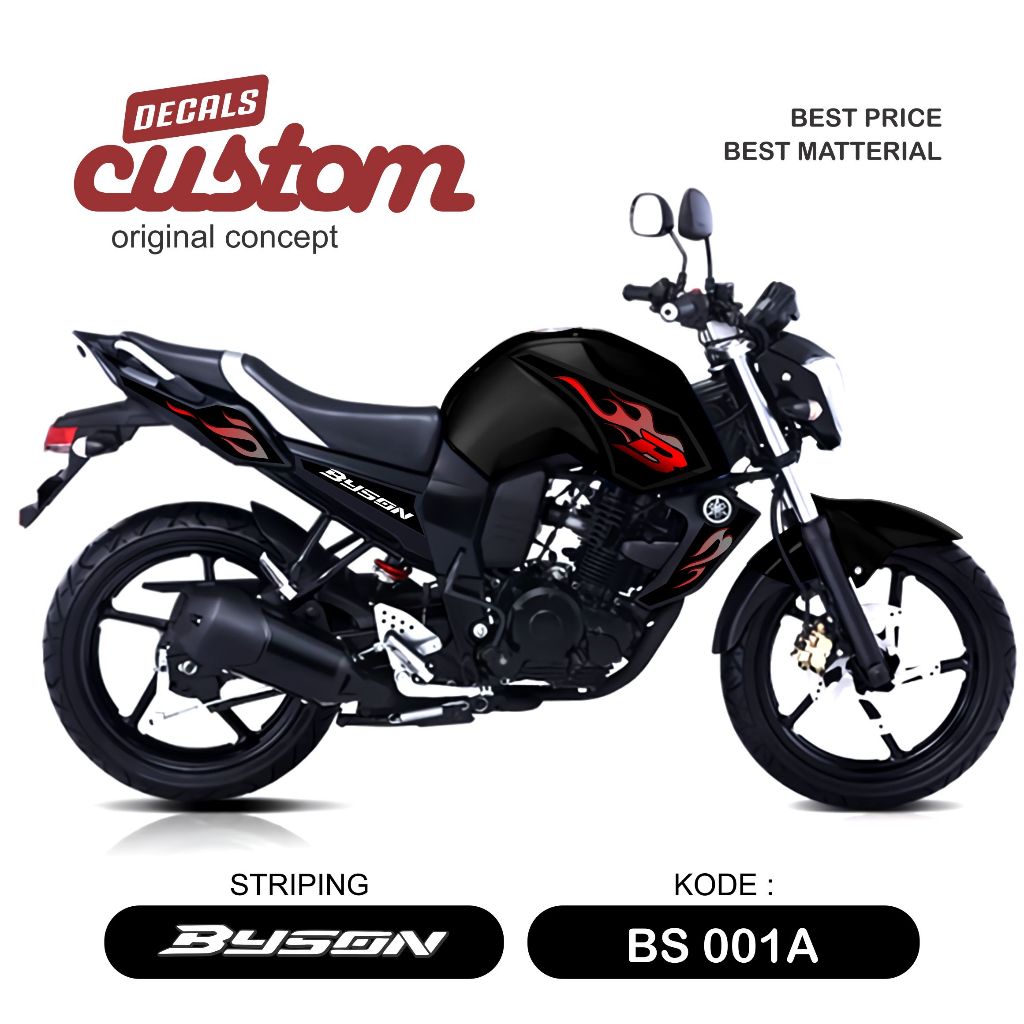 Striping Yamaha byson / Stiker Variasi BYSON / BYSON / Standar Variasi