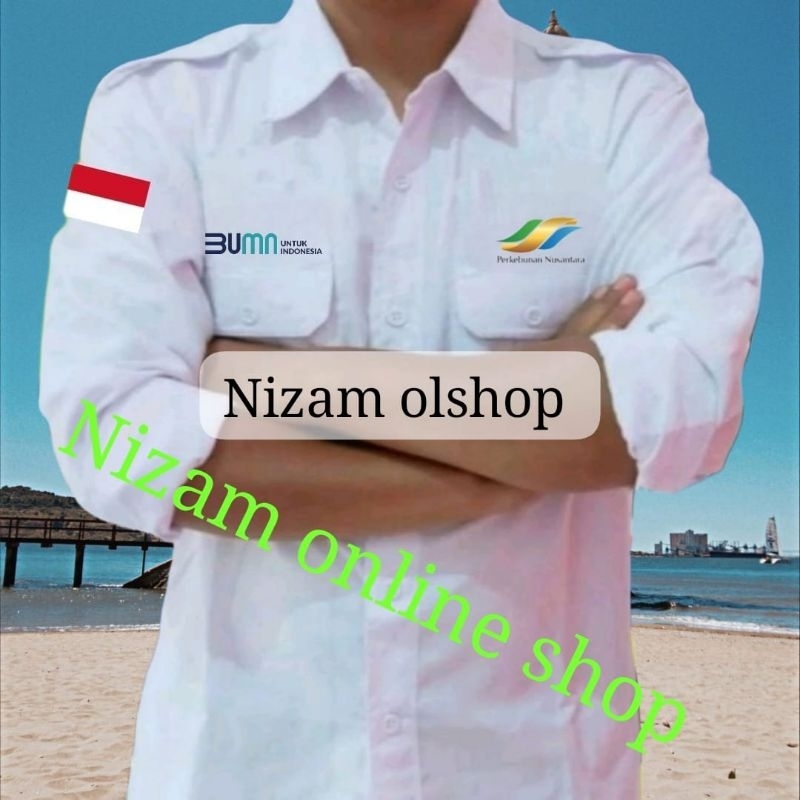 Kemeja perkebunan Nusantara seragam perkebunan Nusantara Baju perkebunan Nusantara pdh perkebunan Nu