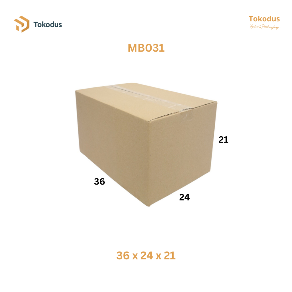 

Karton Box Dus Grosir - Polos 36 x 24 x 21 cm - Tokodus Buahbatu