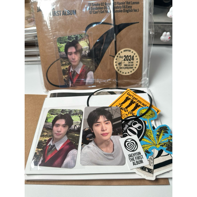 ready stock album sealed jaehyun J money clip ver x pob dnd