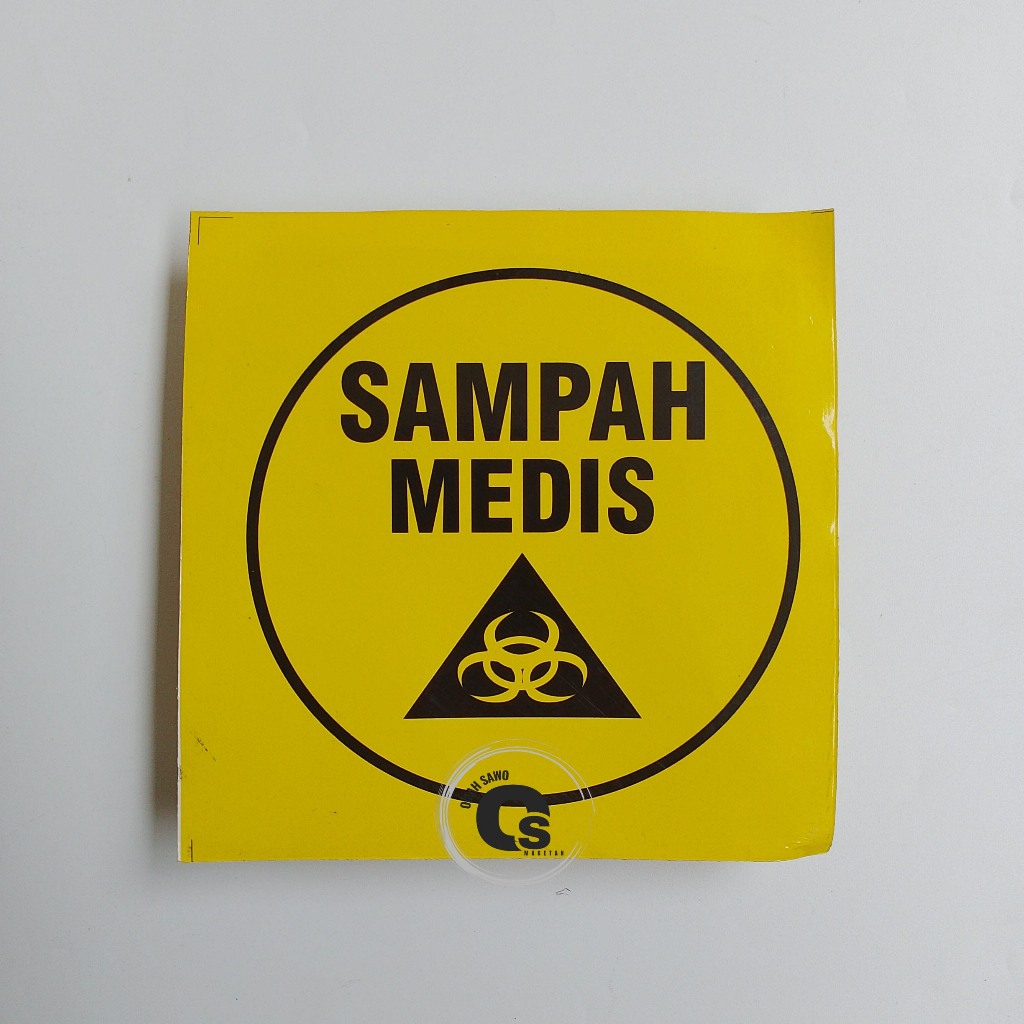 

Stiker Sampah Medis - Stiker Limbah