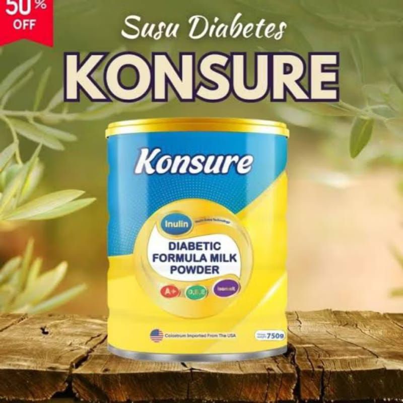 

KONSURE Milk Asli Original Susu DiabetesImpor Halal Terbaik