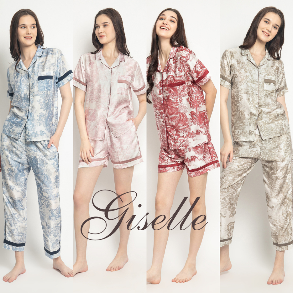 Giselle ORGANIC SILK Tencel Pajamas Set Piyama