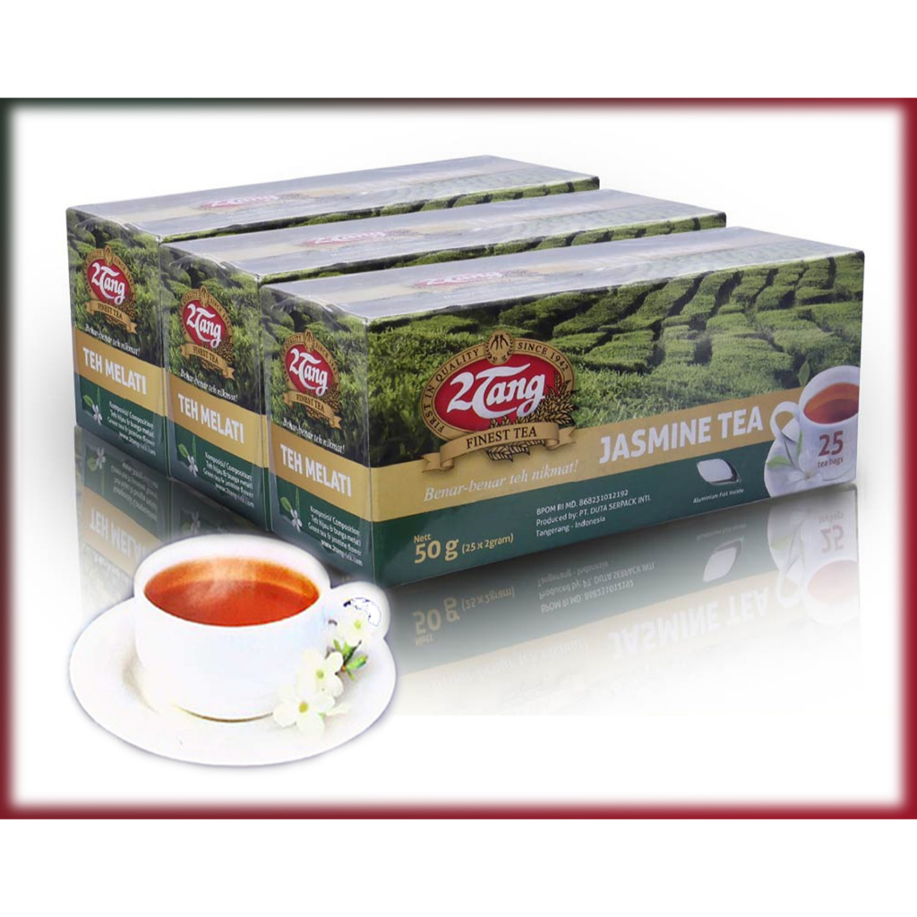 

Teh 2 Tang Jasmine 1 Box Isi 25 Kantong
