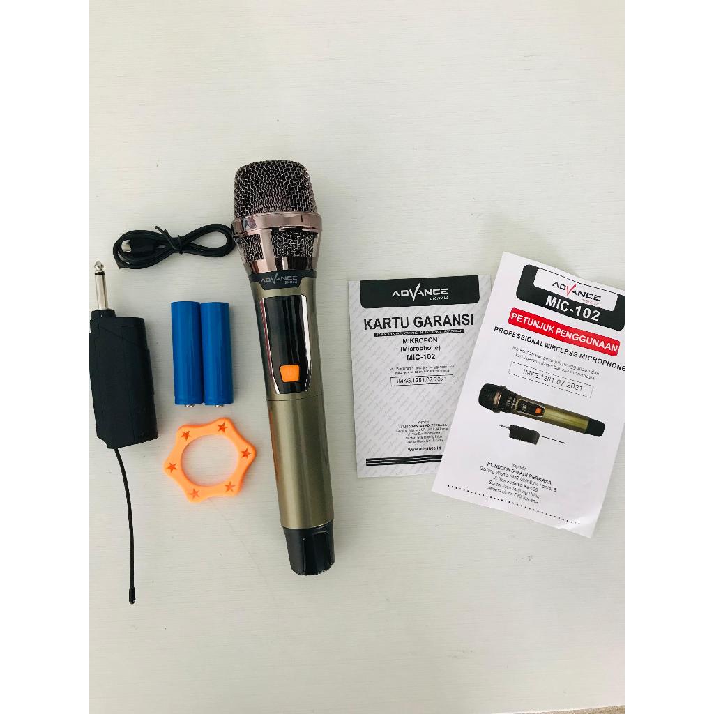 MIC WIRELESS ADVANCE MIC-102