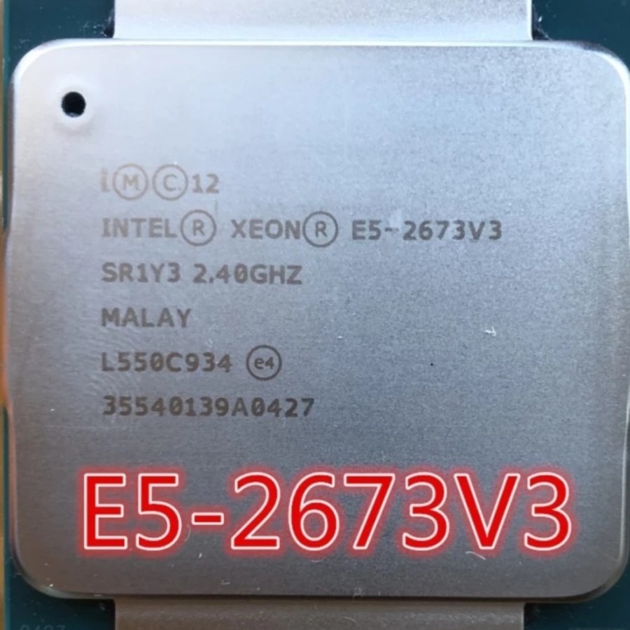 PROSESOR XEON E5 2673V3 2.40GHZ 12 CORE