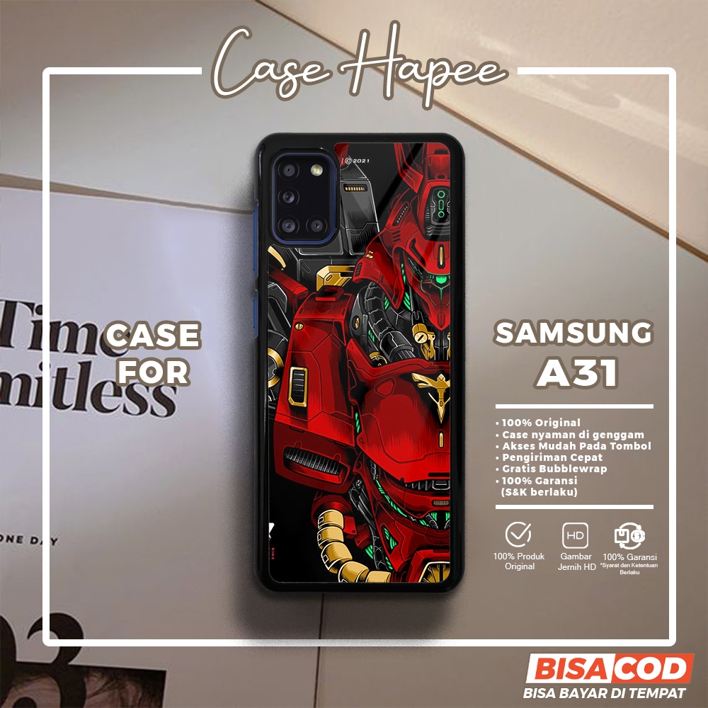 Case Samsung A31 Casing Samsung A31 [GNDM] Casehapee Case Glossy Case Aesthetic Custom Case Premium 