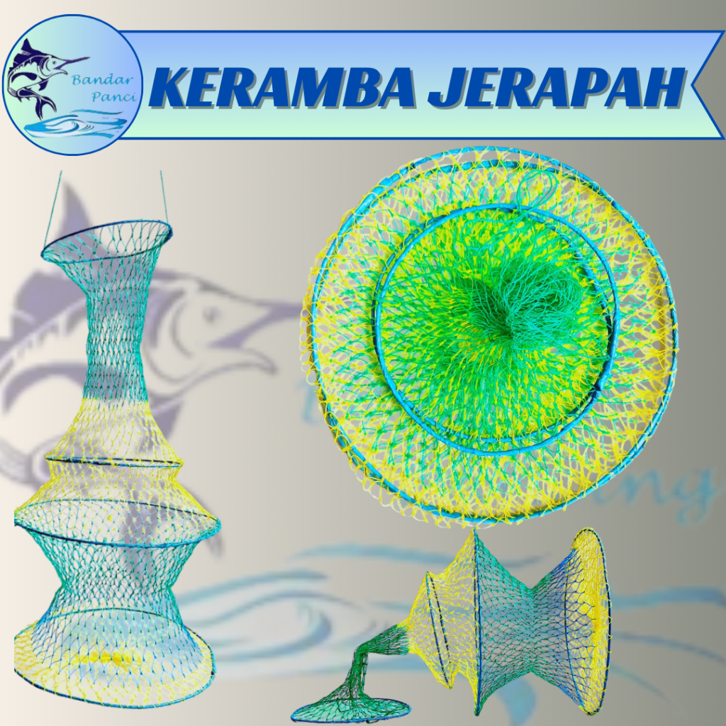 Keramba Pancing Jerapah Korang Atau Ikan Koja Rakutan Tambang Kecil Super Kuat