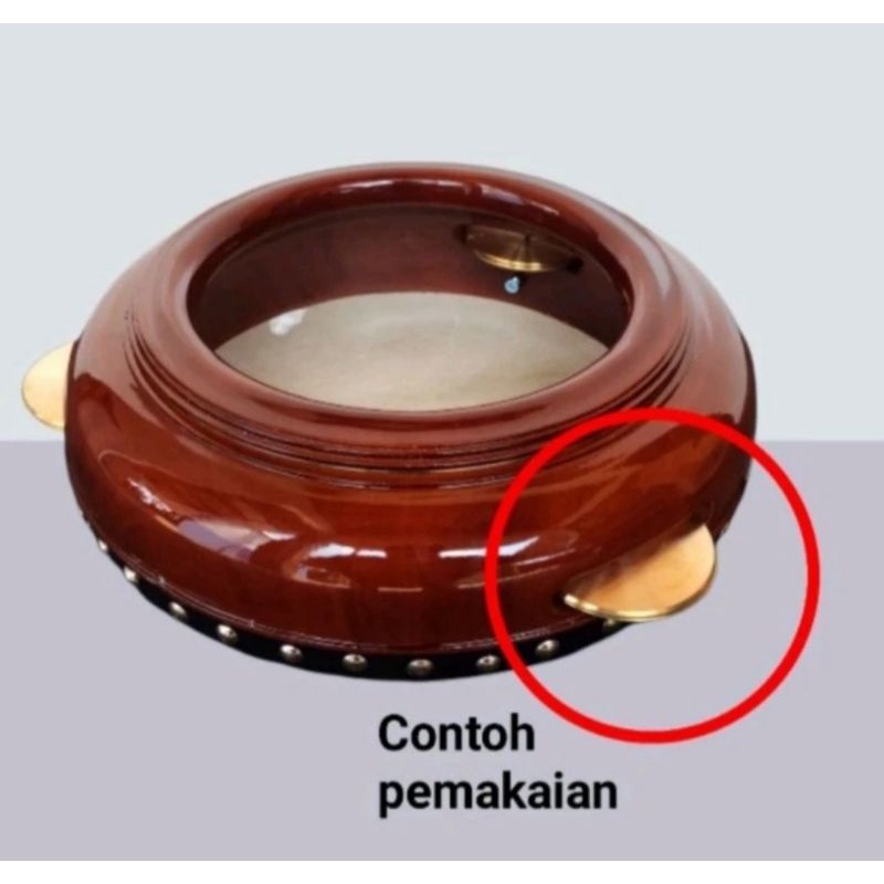 Kicrik Kecrek Rebana Hadroh Satuan Kuningan Asli